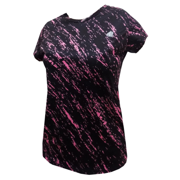 Blusa Oto 615 Negro/rosado M