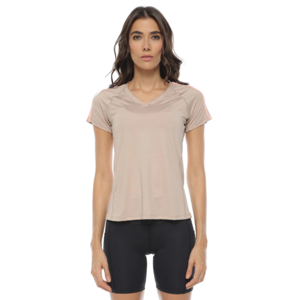 Camiseta Cuello V Arena/coral Racket Ref 97334 L