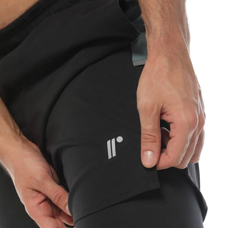 Pantaloneta Racket Negro/Verde - Image 3